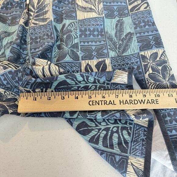 Quiksilver Waterman Stretch Hybrid Board Shorts Mens Sz 40 Blue Tropical Surf - Picture 9 of 10